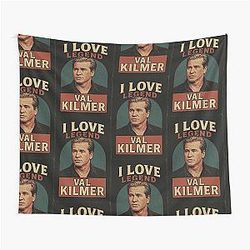 Val Kilmer Legend Memorial Fan Art Tribute 1959-2025 Design for Stickers Shirts Tapestry
