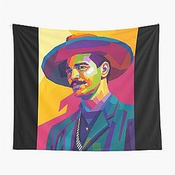 Val Kilmer Pop Art Tapestry