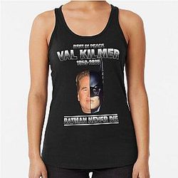 Val Kilmer Never Die Retro Racerback Tank