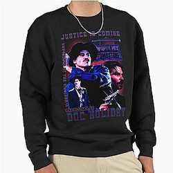 Val Kilmer Doc Holiday Pullover Sweatshirt