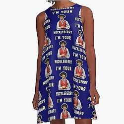 Val Kilmer's Your Huckleberry A-Line Dress