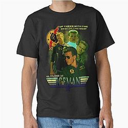 Val Kilmer Iceman Top Gun Classic T Shirt