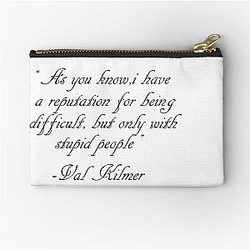 Val Kilmer quotes people Zipper Pouch