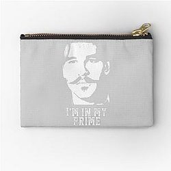 Val Kilmer I'm in My Prime Tombstone Doc Holiday Zipper Pouch