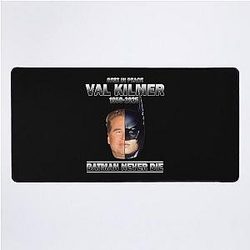 Val Kilmer Never Die Retro Desk Mat