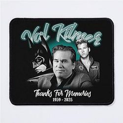 Thanks for Memories Val Kilmer 1959 2025 Mouse Pad