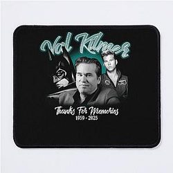 Midcentury Val Kilmer RIP Mouse Pad