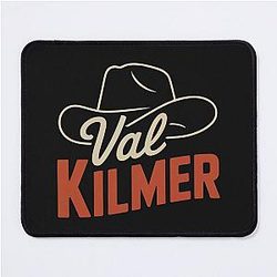 Val Kilmer Cowboy Mouse Pad
