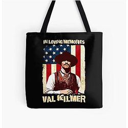 In Loving Memory Val Kilmer All Over Print Tote Bag