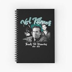 Midcentury Spiral Notebook Val Kilmer RIP 1959-2025