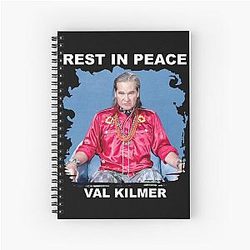 Rest in Peace Val Kilmer Notebook