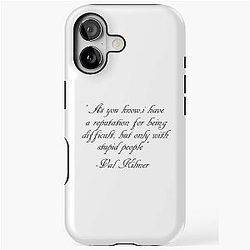 Val Kilmer quotes iPhone Tough Case