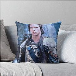 Val Kilmer Art Throw Pillow