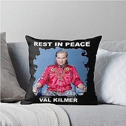 Rest in Peace Val Kilmer Throw Pillow