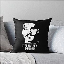 Val Kilmer I'm My Prime Tombstone Holiday Throw Pillow