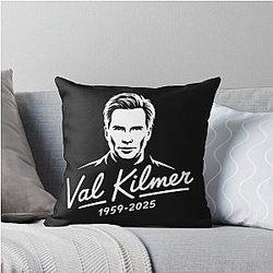 Val Kilmer 1959-2025 Throw Pillow