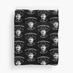 Val Kilmer Doc Holliday Duvet Cover