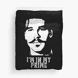 Val Kilmer in My Prime Tombstone Doc Holliday Duvet Cover