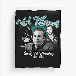 Midcentury Val Kilmer RIP 1959-2025 Duvet Cover