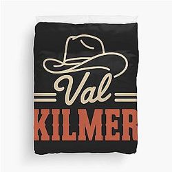 Val Kilmer Cowboy Duvet Cover