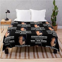 Val Kilmer Never Die Retro Blanket