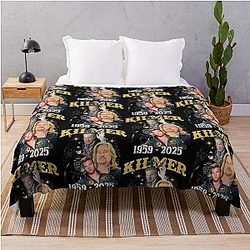 Val Kilmer 1959 Throw Blanket
