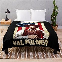 In Loving Memory Val Kilmer Throw Blanket