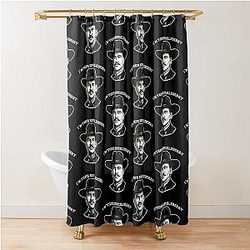 Val Kilmer Doc Holiday Shower Curtain