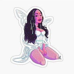 Valkyrae Fae Sticker