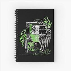 Valkyrae Data Dreamscape Spiral Notebook