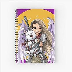 Valkyrae Logo Notebook