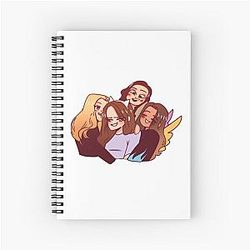 Tina Brooke Valkyrae Spiral Notebook