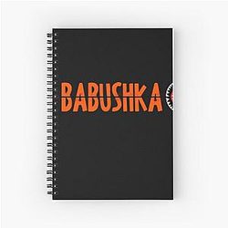 BABUSHKA (Sykkuno and Valkyrae Death Sentence) Spiral Notebook