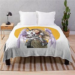 Valkyrae Logo Classic Throw Blanket
