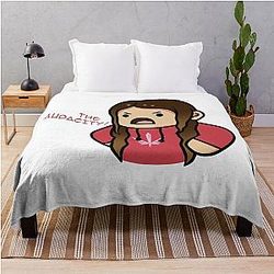 Valkyrae The Audacity Throw Blanket