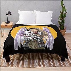 Valkyrae Logo Throw Blanket