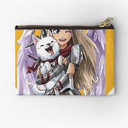 Valkyrae Classic Zipper Pouch