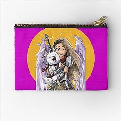 Valkyrae Logo Zipper Pouch