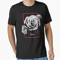 Valkyrae White Rose Essential T-Shirt