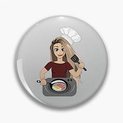 Valkyrae making bacon and eggs for breakfast, Amigo's Pin