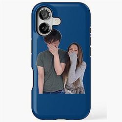 Sykkuno and Valkyrae iPhone Tough Case