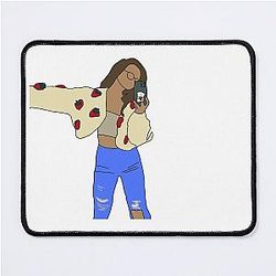Valkyrae Strawberry Jacket Mouse Pad