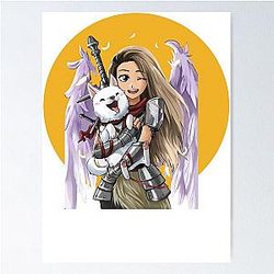 Valkyrae Classic Poster