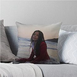 Valkyrae Throw Pillow