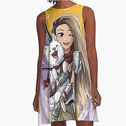 Valkyrae A-Line Dress