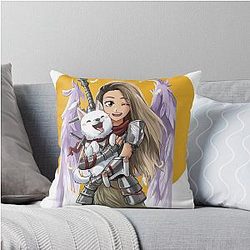 Valkyrae Classic Throw Pillow