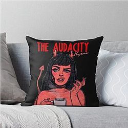 Valkyrae Merch Throw Pillow