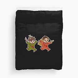 Sykkuno and Valkyrae Duvet Cover