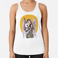 Valkyrae Racerback Tank Top