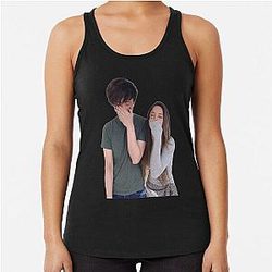 Sykkuno and Valkyrae Racerback Tank